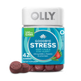 OLLY Goodbye Stress Gummy Berry Verbena front view