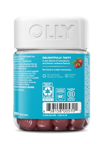 Gluten-free and naturally delicious OLLY Goodbye Stress Gummy