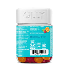OLLY Kids Chillax lemon balm extract illustration suggests botanicals