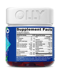 OLLY Men’s Multivitamin Gummy chew action for daily routine.