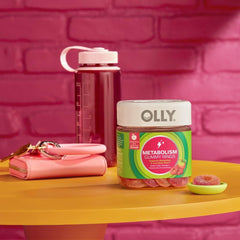 Gummy rings showcasing bright Snappy Apple flavor appeal for tastier routine.