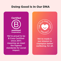 Gluten-free and no artificial colors or flavors badge on label