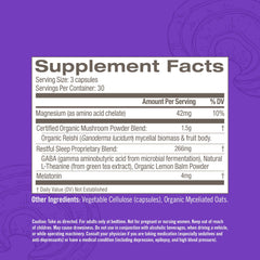 Capsule dosage and serving information