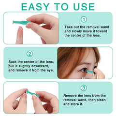 Compact travel-ready lens care kit in a purse or bag