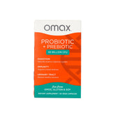 Omax Probiotic and Prebiotic 50 Billion CFU bottle