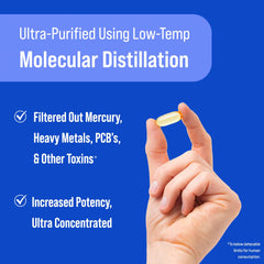 180 softgels bottle showing omega-3 3600mg per serving