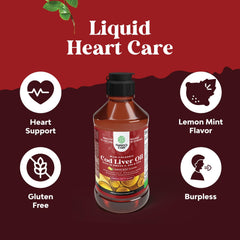 Omega-3 EPA and DHA illustration for cod liver oil