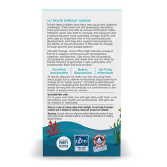 Infographic showing EPA and DHA omega-3 benefits for kids