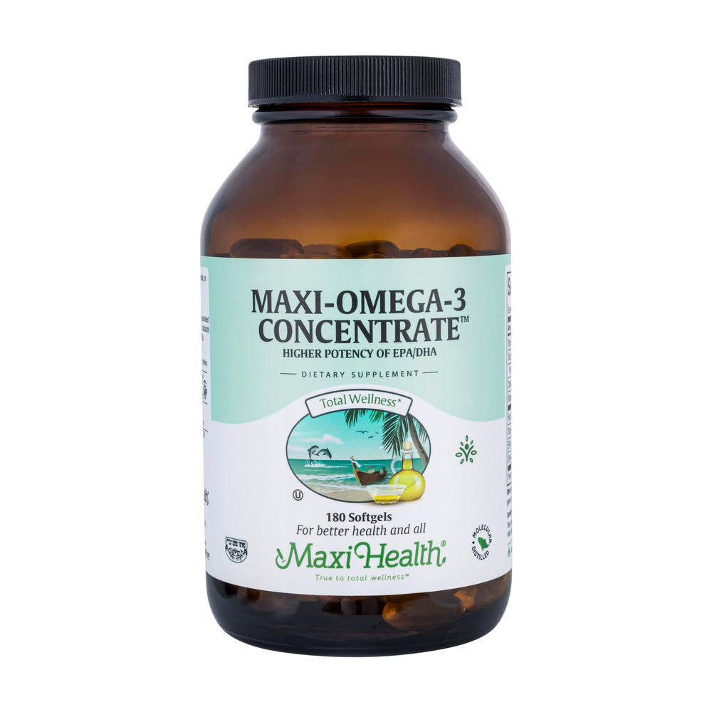 Omega-3 Fish Oil 2000 mg softgels bottle, triple strength