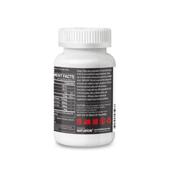 Label highlighting 1200mg Omega-3 per serving