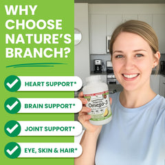 180 lemon-flavored burpless omega-3 softgels