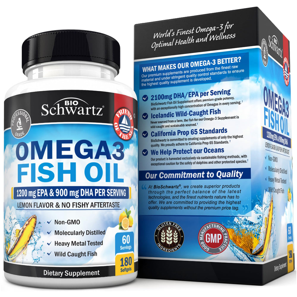 Gluten-free and pescatarian-friendly omega-3 product