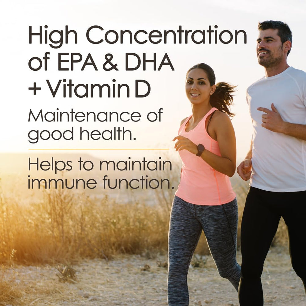 IFOS certified and third-party tested seal on omega-3 bottle