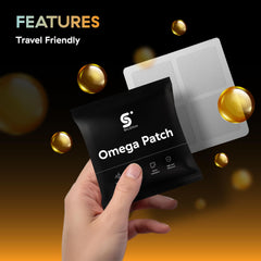 Omega-3 patches individual packaging