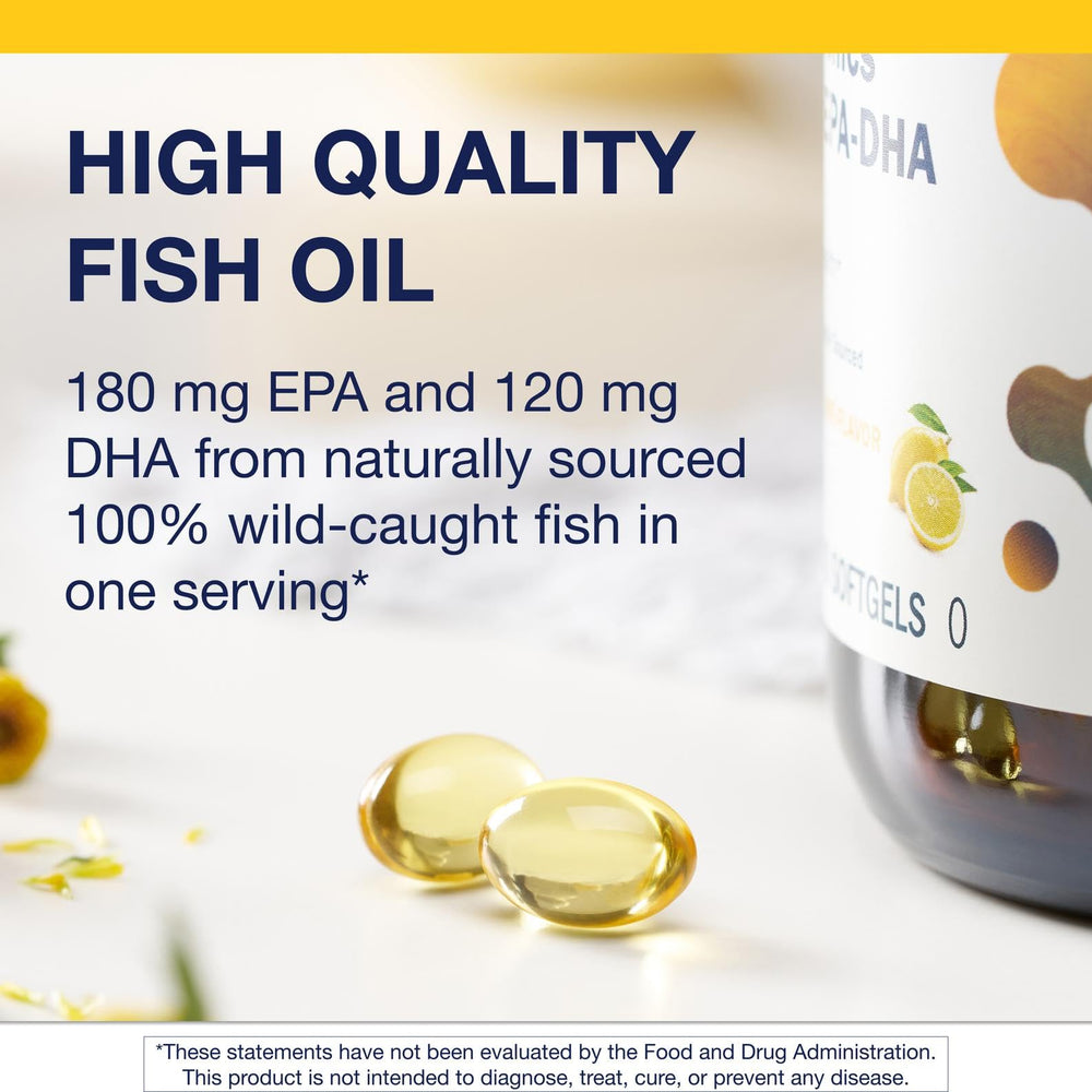 Packaging: Metagenics OmegaGenics Fish Oil, 270 softgels