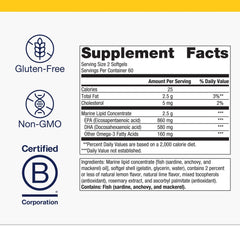 Packaging of Metagenics OmegaGenics Fish Oil EPA-DHA 720 mg