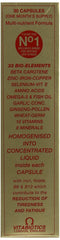 Close-up of Omega-H3 Multivitamin Mineral capsules