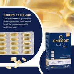 Heart health support with OMEGOR Omega-3