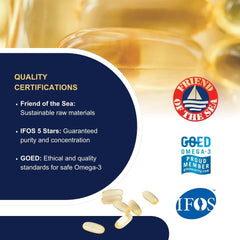 Brain and vision support with OMEGOR Omega-3