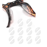 Omnful self-adhesive nose pads in clear for glasses