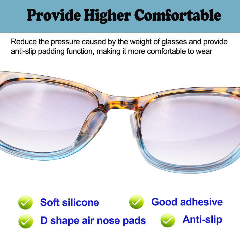 Self-adhesive underside of Omnful nose pad