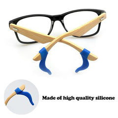 Omnful glasses ear cushions - brown pair close-up