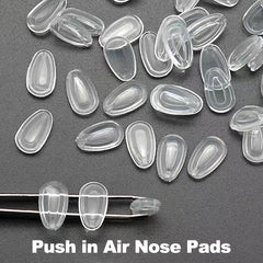 Clear color Omnful nose pads for sunglasses
