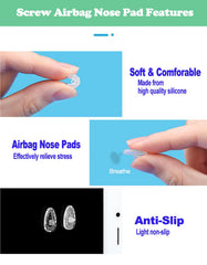 All-in-one eyeglasses repair kit in durable plastic box