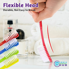 Dental office use with single-use prepasted toothbrushes