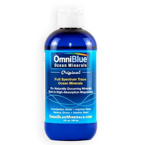 OmniBlue Ocean Minerals 8 oz bottle - hero image