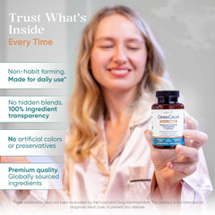 OmniCalm magnesium glycinate and magnesium malate ingredients