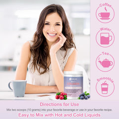 Serving suggestions with coffee or smoothie