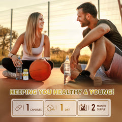 DNA repair and healthy aging benefits graphic