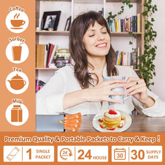 Portable single-serve packaging for on-the-go use