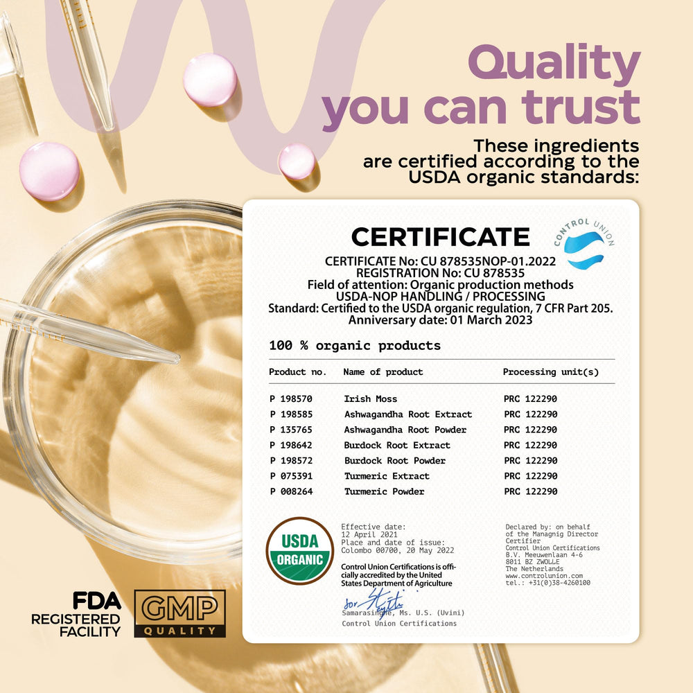 On-the-go packaging featuring turmeric and chlorophyllin ingredients