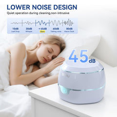 Portable ultrasonic cleaner suitable for on-the-go dental care