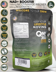 Gluten-free indication for ONE 365 NAD+ Gummies