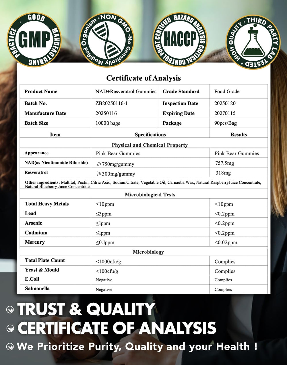 Pouch packaging image of 90 gummies