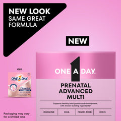 Close-up of prenatal vitamins: softgel and tablet