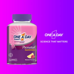 Box with One A Day Prenatal Gummies branding