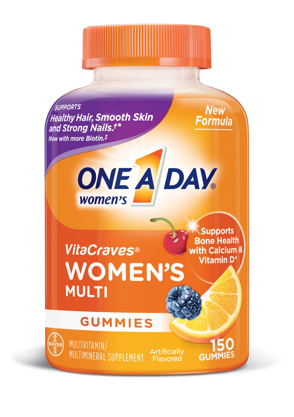 One A Day Women's VitaCraves Gummies bottle - 150 count
