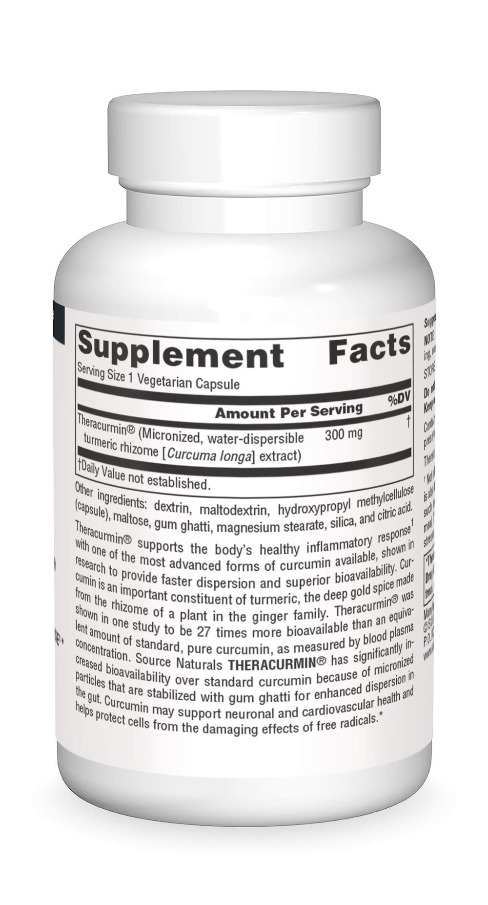 Illustration showing one capsule daily use