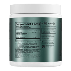 ONE OF ONE Peptide Builder scoop shows precise serving for consistent muscle-building