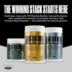 ONE OF ONE Peptide Builder USA manufacturing confirmation and safety