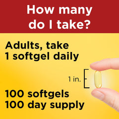 One per day softgel daily dose