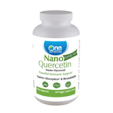 One Planet Nutrition Nano Quercetin 250 mg Veggie Capsules bottle, 240-count