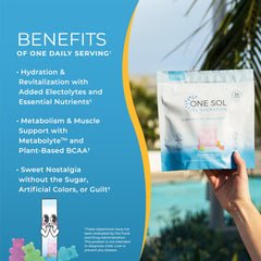 One Sol BCAA & Electrolyte Powder packaging box