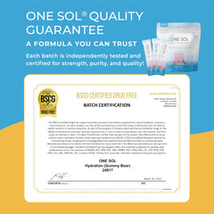 All-natural formula badge indicating gluten-free, soy-free, non-GMO and vegan.