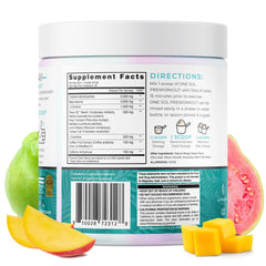 Mango Guava flavor close-up showcasing tasty, refreshing pre-workout experience.
