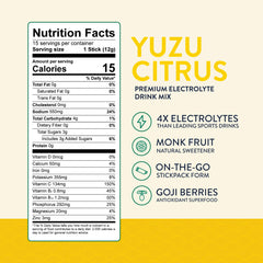 Only Hydration 15 on-the-go sticks offer mess-free hydration during workouts.